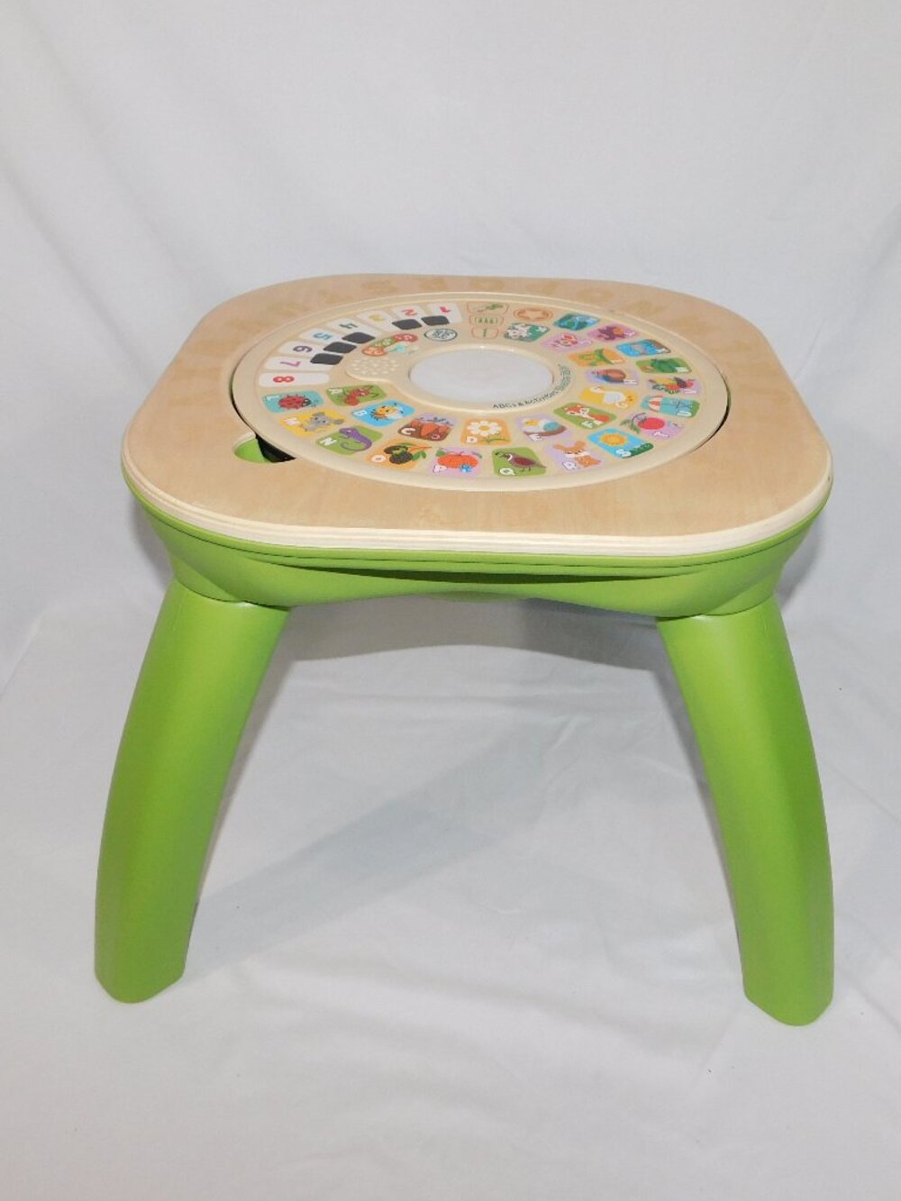 Leapfrog ABCs & Activities Wooden Table Music Letters Alphabet Animals **READ